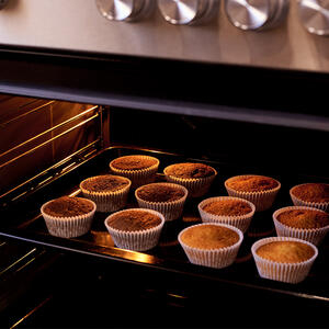 Bake in the preheated oven.