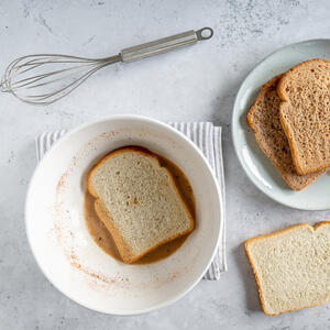 bread soaking