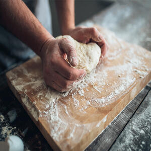 knead the dough