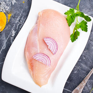 Put the chicken to boil in a salted water