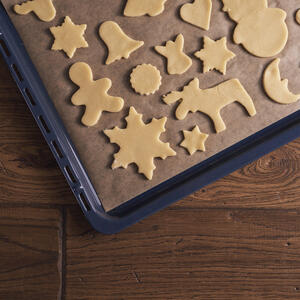 arragment of cookies raw