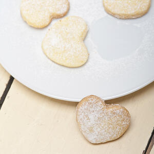 After that take cookies out of the oven