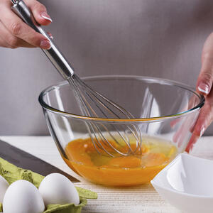 Add sugar to the egg yolks and mix until fluffy