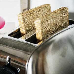 Toast a slice of bread