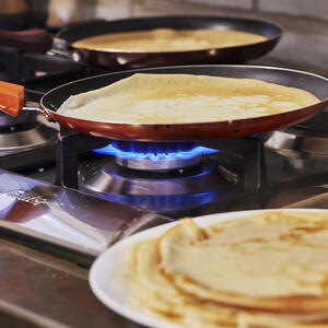 Golden brown should appear