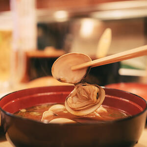 Add clams to the soup