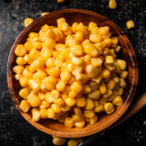 drain the canned corn 