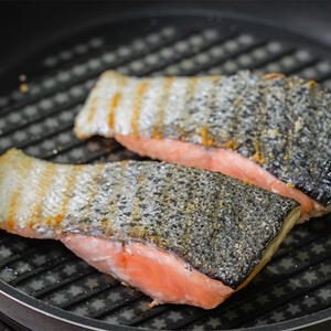 Grill the salmon