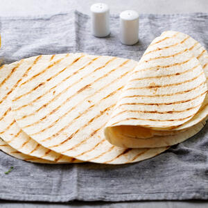 Reheat each tortilla