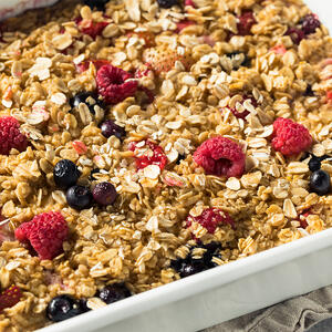 sprinkle with berries