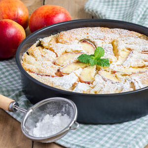 decorate the casserole