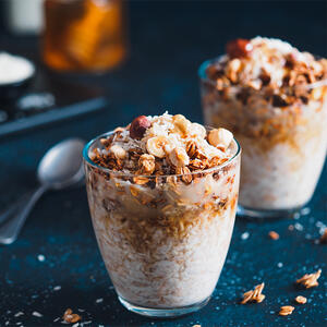 decorate the overnight oats