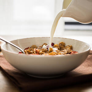 put the ingredients in a bowl