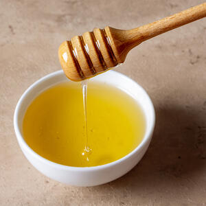 add the liquid honey