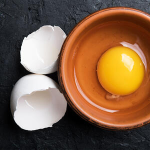 stir in the edd yolk