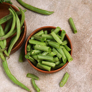 cut the green beans