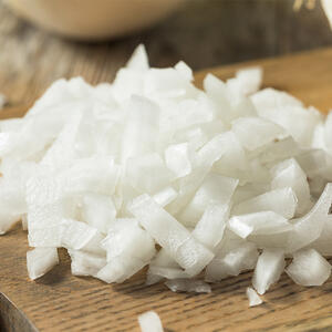 dice the onion