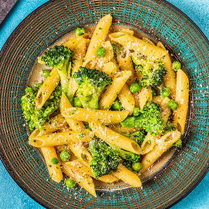 serve the pasta salad