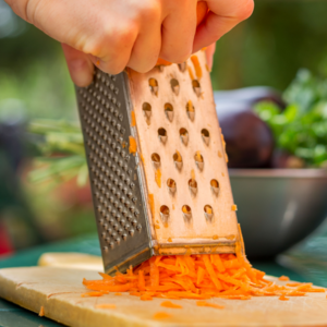 grate the carrot