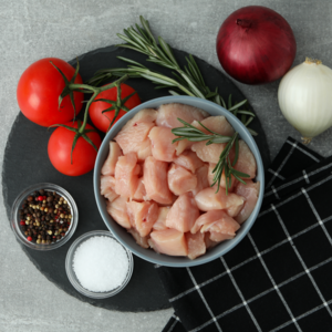  add the chicken breast 