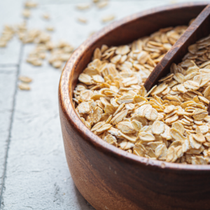 mix in a bowl the oatmeal