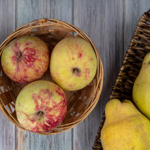 cut fruits into pieces