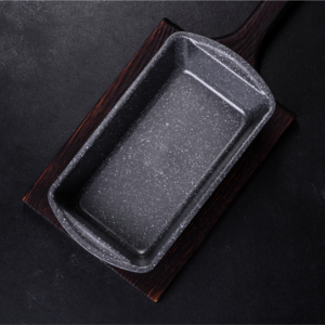 In ceramic baking containers