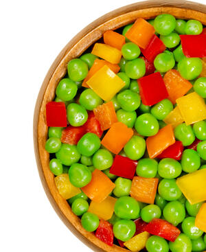 Cut all vegetables and mix them