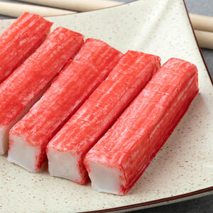 cut the crab sticks