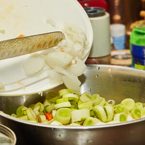 Add all the ingredients.