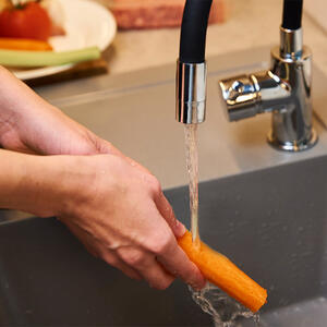 wash the carrots