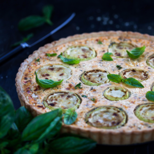 Put everything in the oven to bake for 30 minutes at 365° F.