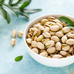 sprinkle with pistachios