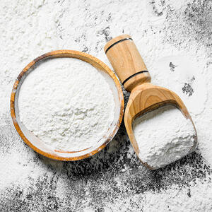 sprinkle with the flour