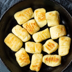 fry the gnocchi