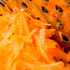Grate the carrot