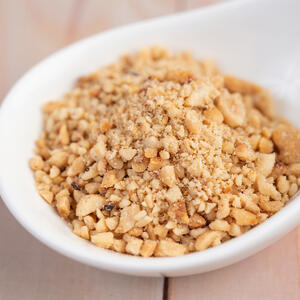 add the chopped nuts