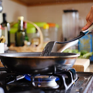 Add greens and spices