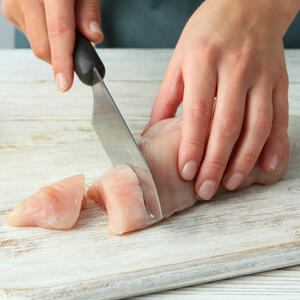 Chop the ingredients