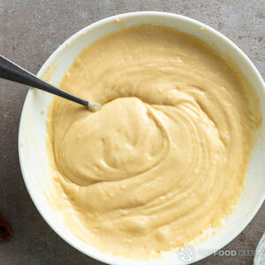 Make a pancake batteer