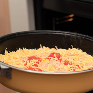 Make the filling and cook