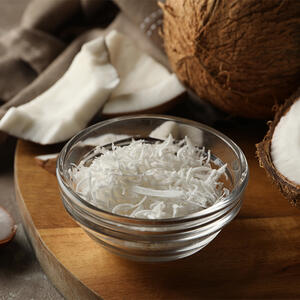 sprinkle with grated coconut