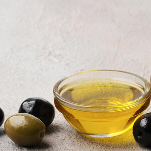 Mix the olive oil with  the lime juice