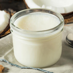 heat the coconut oil