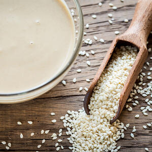 add the sesame seeds