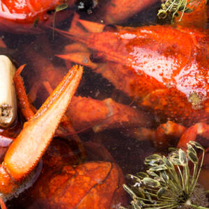 Cook the crawfish in a slow coocker