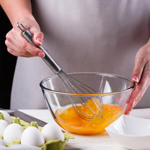 whisk egg yolks