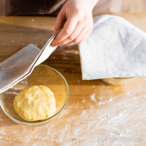 cover dough with a towel