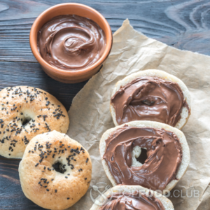 spread the chocolate