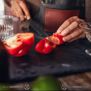 cut bell pepper